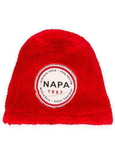 Napa By Martine Rose шапка бини с нашивкой-логотипом