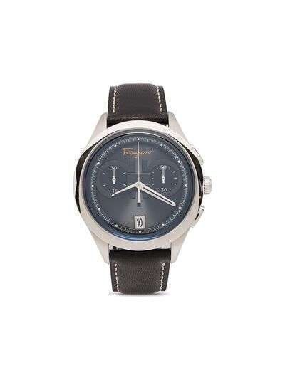 Salvatore Ferragamo Watches кварцевые наручные часы Gancini с хронографом 42 мм