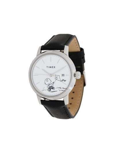 TIMEX наручные часы Marlin 40 из коллаборации с Peanuts