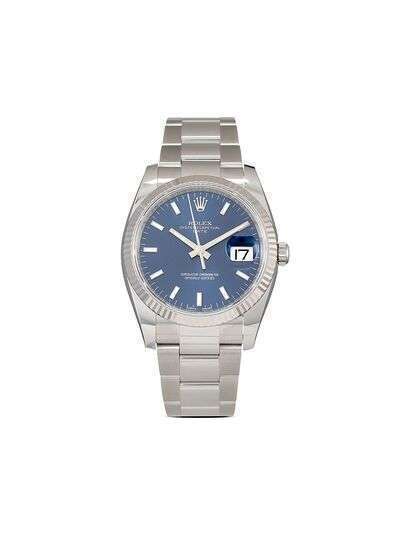 Rolex наручные часы Oyster Perpetual Date pre-owned 34 мм 2021-го года