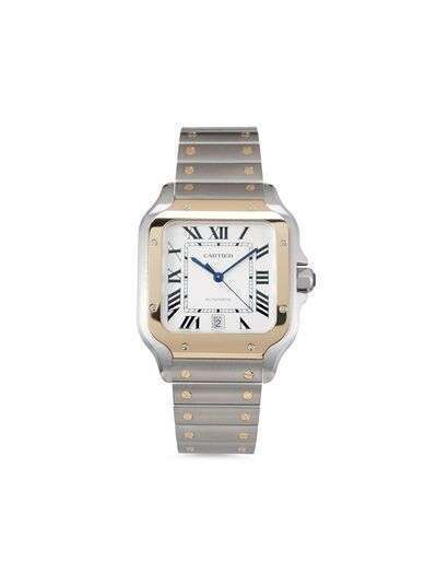 Cartier наручные часы Santos pre-owned 40 мм 2021-го года