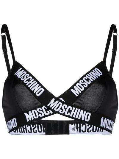 Moschino бюстгальтер с логотипом