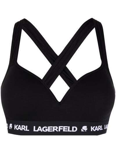 Karl Lagerfeld бюстгальтер с логотипом