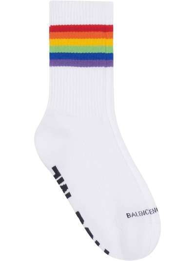 Balenciaga носки с принтом Fetish Rainbow