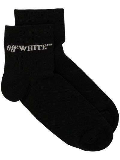 Off-White носки с логотипом