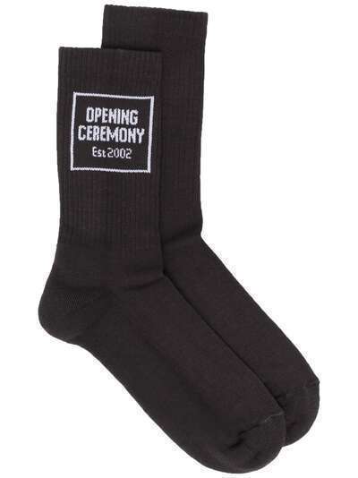 Opening Ceremony носки вязки интарсия с логотипом