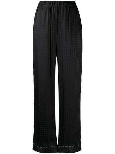 Balmain пижамные брюки с геометричным узором