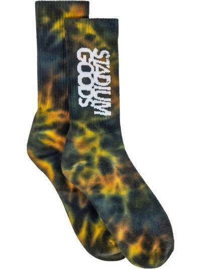 Stadium Goods Jungle Camo tie-dye socks