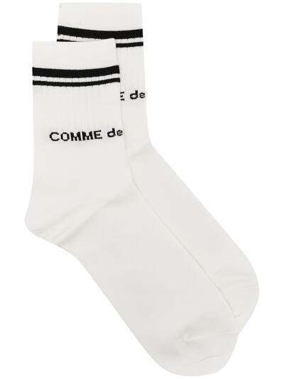 Comme Des Garçons Homme Plus носки с логотипом