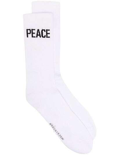 Mackintosh комплект из двух пар носков Peace x Love