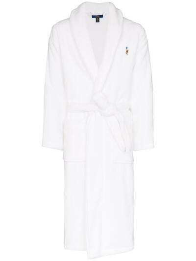 Polo Ralph Lauren халат с вышитым логотипом