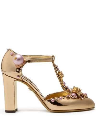 Dolce & Gabbana декорированные туфли