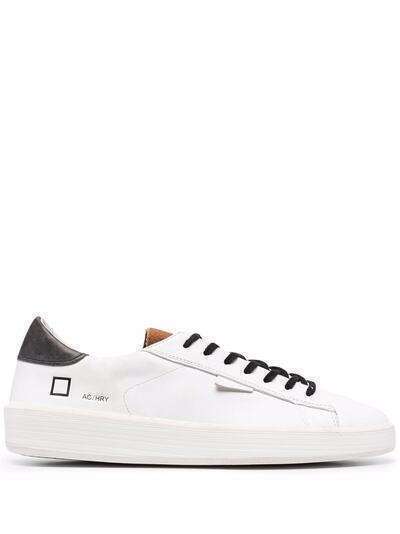 D.A.T.E. colour-block panelled trainers