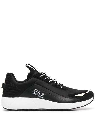 Ea7 Emporio Armani кроссовки с логотипом