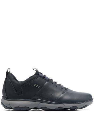 Geox panelled low-top sneakers