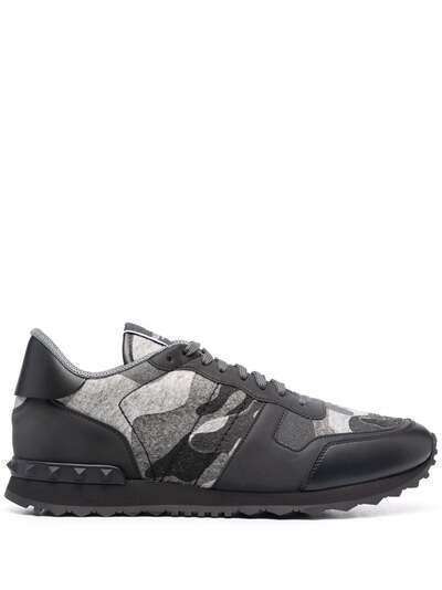Valentino Garavani Rockrunner Camouflage lace-up sneakers
