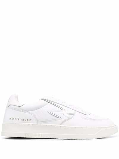 Moa Master Of Arts panelled flatform sneakers