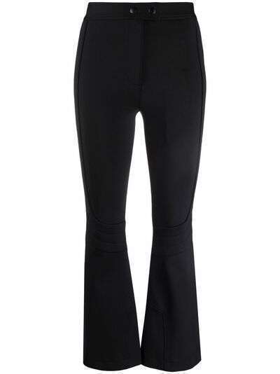 Helmut Lang flared zip-cuff trousers