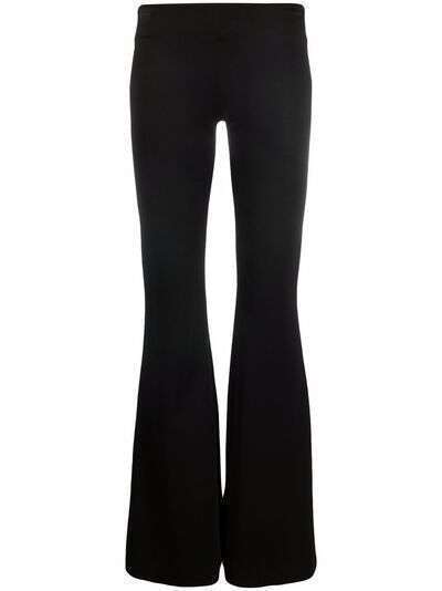 Galvan flared-leg trousers