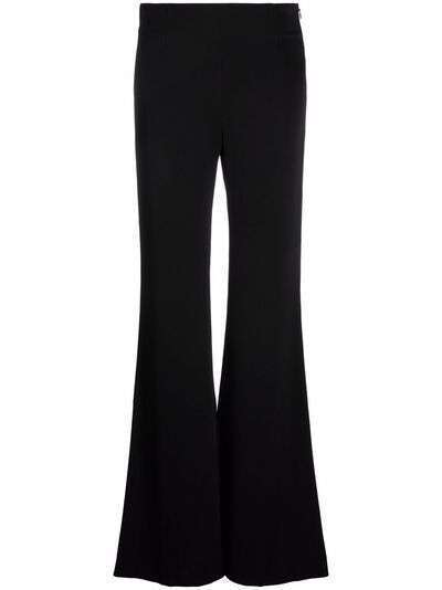 Galvan flared-leg trousers