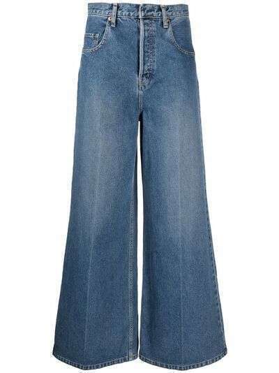 Petar Petrov mid-rise wide-leg jeans