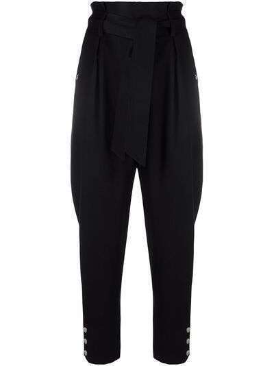 IRO paperbag-waist trousers