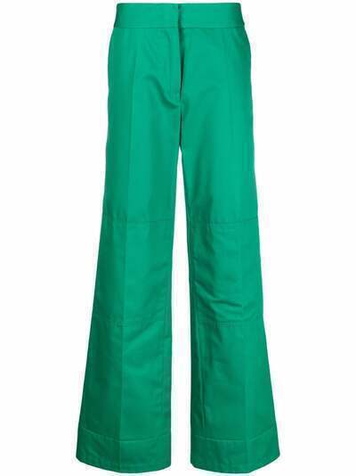 Raf Simons wide-leg cotton trousers