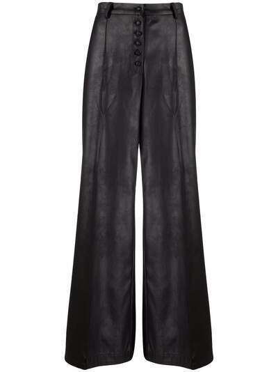 Atu Body Couture широкие брюки с завышенной талией
