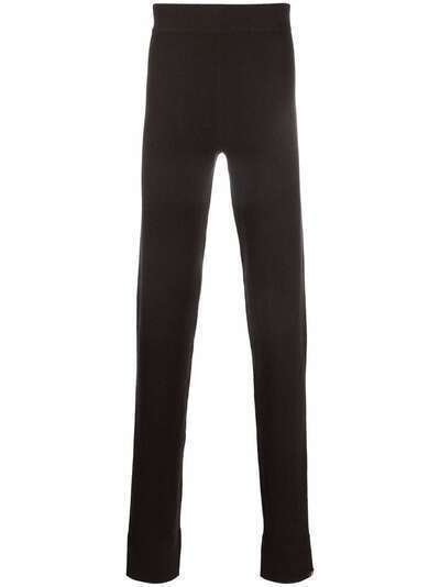 extreme cashmere skinny knitted trousers