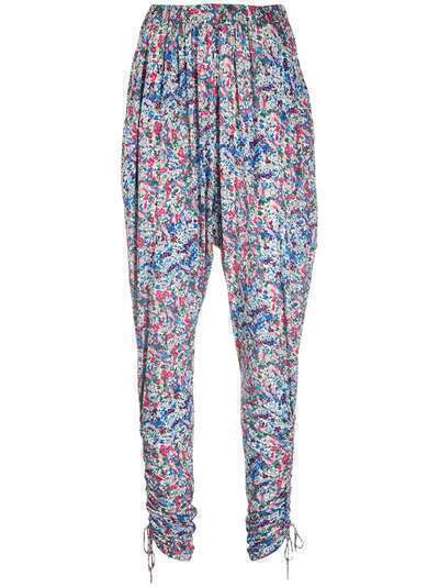 Isabel Marant брюки с цветочным принтом