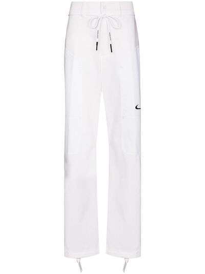 Nike спортивные брюки прямого кроя из коллаборации с Off-White