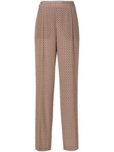 Stella McCartney прямые брюки со складками