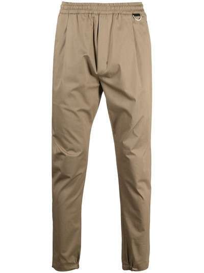 Low Brand прямые брюки с эластичным поясом