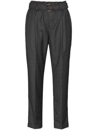 Brunello Cucinelli прямые брюки с поясом