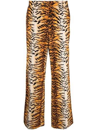 Philosophy Di Lorenzo Serafini широкие брюки с тигровым принтом
