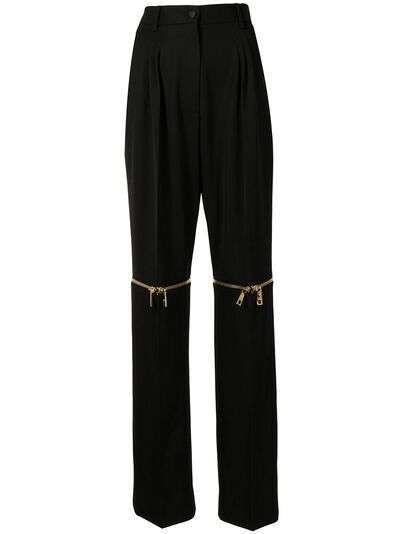 Dolce & Gabbana шерстяные брюки со съемными деталями