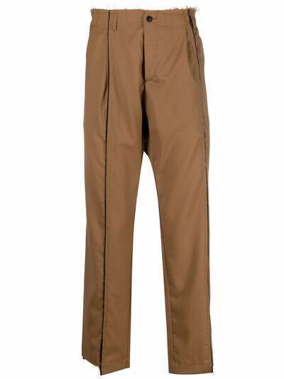 Corelate брюки с необработанными краями