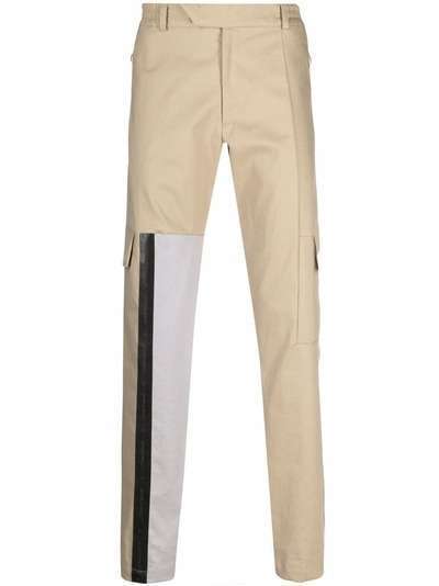 Mackintosh прямые брюки A-Cold-Wall* со вставками
