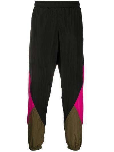 Moschino спортивные брюки в стиле колор-блок