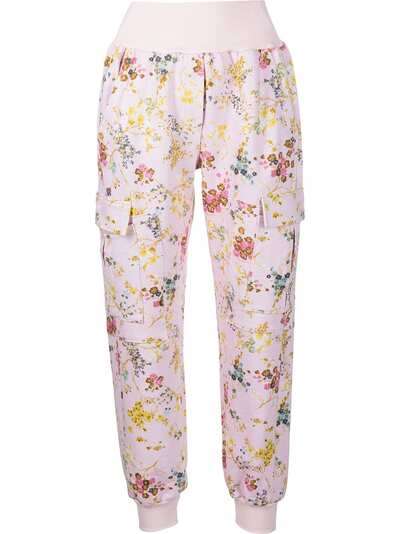 Cinq A Sept брюки Sakura Giles с цветочным принтом