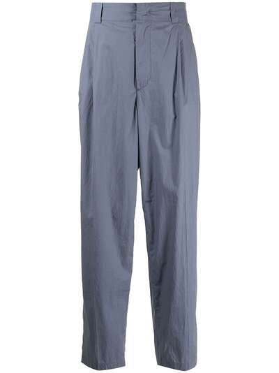 Emporio Armani прямые брюки со складками