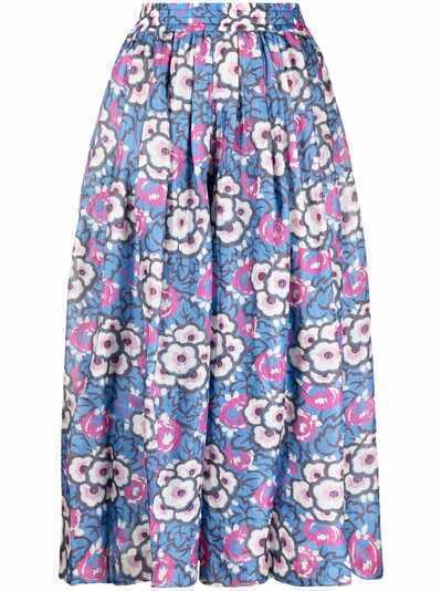 Isabel Marant брюки Clotidle с цветочным принтом