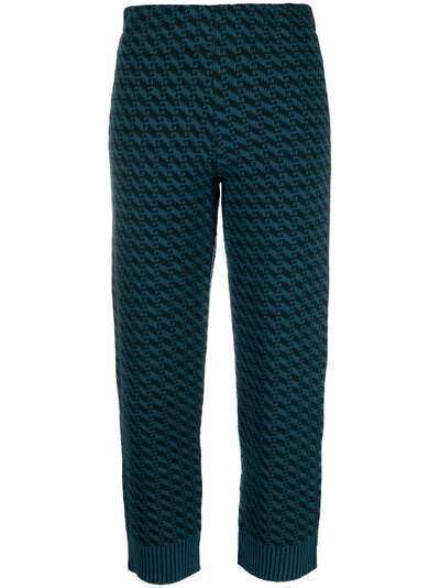 Jejia houndstooth cropped trousers