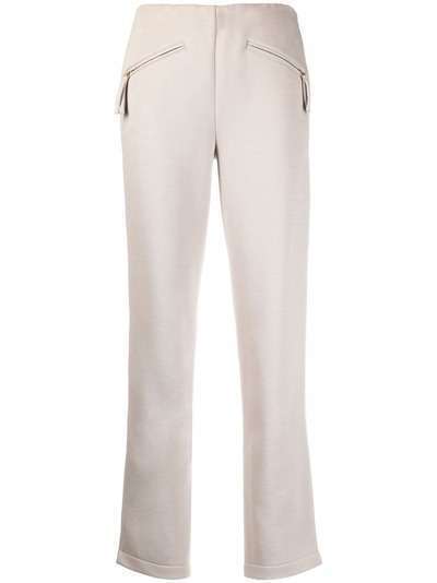 Giorgio Armani укороченные брюки прямого кроя