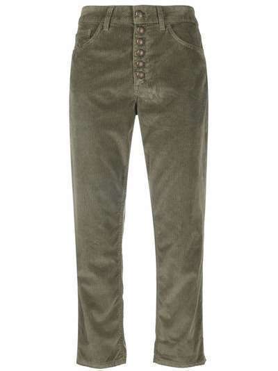 DONDUP cropped corduroy trousers