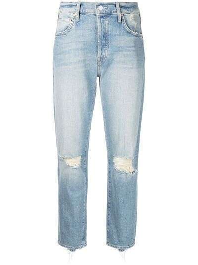 MOTHER The Scrapper boyfriend fit ankle jeans