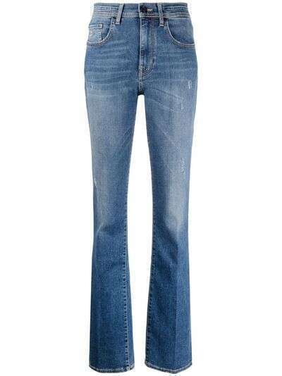 Jacob Cohen расклешенные джинсы с завышенной талией