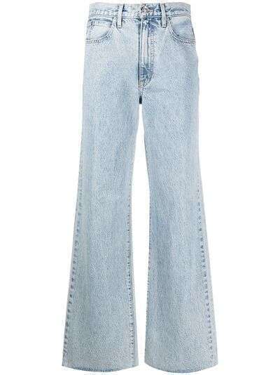 Slvrlake расклешенные джинсы Grace
