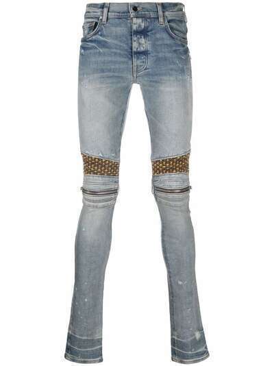AMIRI Velvet PJ MX2 skinny jeans