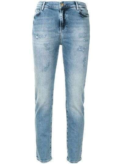 Twin-Set джинсы скинни с завышенной талией